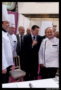 Christian Estrosi et Joel Robuchon