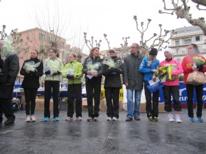 Podium féminin