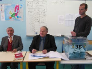 Cannes : élections régionales 2010 1er tour , les bénévoles et les pourcentages