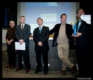 Remise du 1er Prix à Schneider Electric
