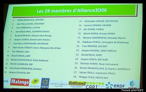 28 membres d'Alliance 3D06 28 membres d'Alliance 3D06