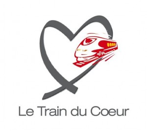 Logo le train du coeur associationrmcbfm-janvier-2011