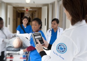 Photo Simulation médicale simpad_hallway_action