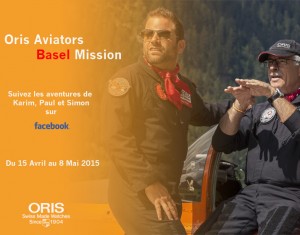 Affiche Oris Aviators Basel Mission