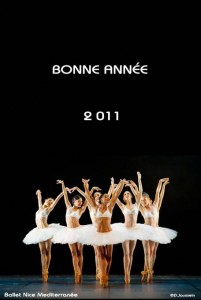 L’Opéra de Nice Côte d’Azur nous formule ses meilleurs voeux pour l’année 2011…