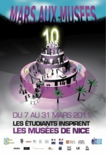 Nice : « Mars aux Musées » 2011 fête ses 10 ans…