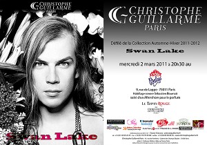 Mode : le créateur Christophe GUILLARME a présenté sa nouvelle collection Automne/Hiver 2011-2012 intitulée « Swan Lake »…