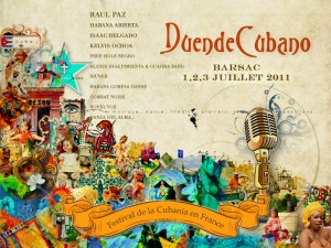 Barsac : Festival Duende Cubano 1er, 2, et 3 Juillet 2011…