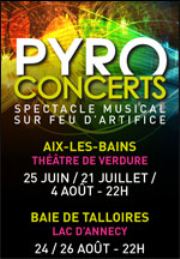Les Pyroconcerts 2011 : Hommage à Franz Liszt, Paris, Aix les Bains, Talloires…