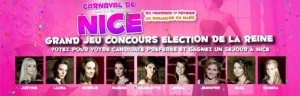 Carnaval de Nice 2012 : Election de la Reine…