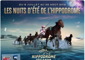 Cagnes sur mer : Hippodrome de la Côte d’Azur « Meeting d’été » du 6 Juillet au 25 Août 2012…