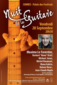 Cannes : « 2ème Nuit de la Guitare » au Palais des Festivals et des Congrès…