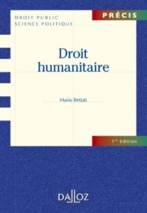Dalloz 2012 : Nouveauté Droit Humanitaire…