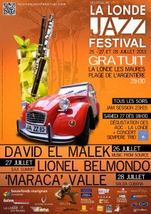 « La Londe des Maures Jazz Festival 2013   » …