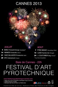 CANNES : « FESTIVAL D’ART PYROTECHNIQUE  » : PALMARÈS 2013