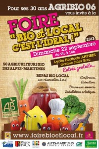 Antibes : 2ème Edition de la Forie « Bio & Local, c’est l’idéal »…