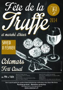 Colomars : « Fête de la Truffe 2014 et Marché d’hiver » …