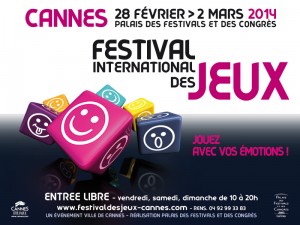 Cannes : « Festival International des Jeux 2014  »  …