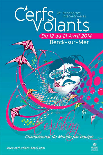 Berck-sur-Mer: « 28 èmes Rencontres Internationales de Cerfs-Volants (R.I.C.V) »…