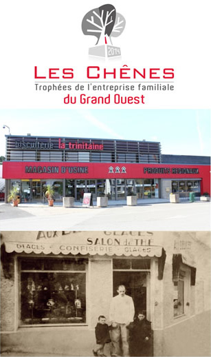 Rennes : « La Biscuiterie Bretonne » sélectionnée aux « Trophées des Chênes du Grand Ouest 2014  » …