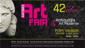 Antibes : « 42ème Salon d’Antiquités D’ART MODERNE et CONTEMPORAIN « ANTIBES ART FAIR »…