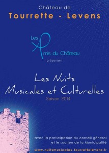 Tourrette-Levens : « Nuits Musicales et Culturelles du Château » et « 3 ème Journée de la Préhistoire »…
