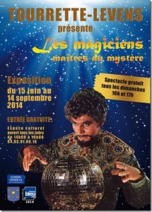 Tourrette-Levens : Exposition « Les Magiciens Maître du Mystère »…