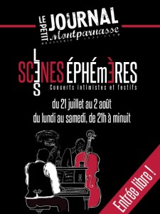 Paris Jazz : « Les Scènes Éphémères » reprennent cet été au Petit Journal Montparnasse !