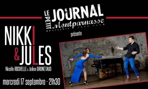 Jazz Paris : Nicolle ROCHELLE et Julien BRUNETAUD se produisent au Petit Journal Montparnasse…