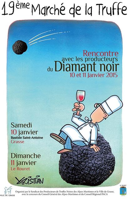 Grasse : 19 ème Marché de la Truffe…