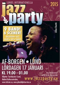 Lund (Suède) : « Jazz Party Festival 2015  » …