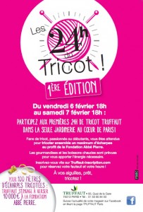 Paris : « 1ère édition des 24 h Tricot » : À vos Aiguilles, prêts, tricotez !…