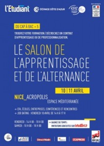 Nice : 1er Salon de l’Apprentissage et de l’Alternance…