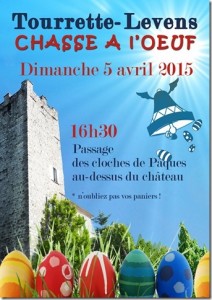 Tourrette-Levens : Chasse à l’œuf de Pâques…