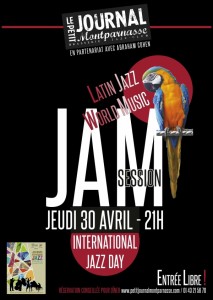 Jazz Paris : Jam Session International Jazz Day au Petit Journal Montparnasse…