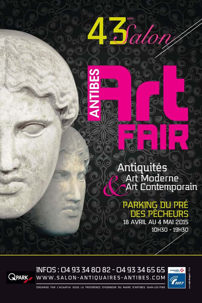 « Antibes Art Fair : 43 ème Salon d’Antiquités, d’Art Moderne et d’Art Contemporain  » …