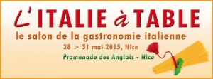 Nice : l’Italie à table 2015 …
