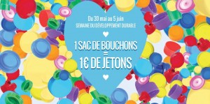 Du 30 Mai au 5 Juin 2015, semaine du développement durable : une collecte géante de bouchons dans les casinos Barrière en partenariat avec l’Association les bouchons d’amour…
