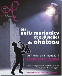 Tourrette-Levens : Festival « Les Nuits Musicales et Culturelles » du château…