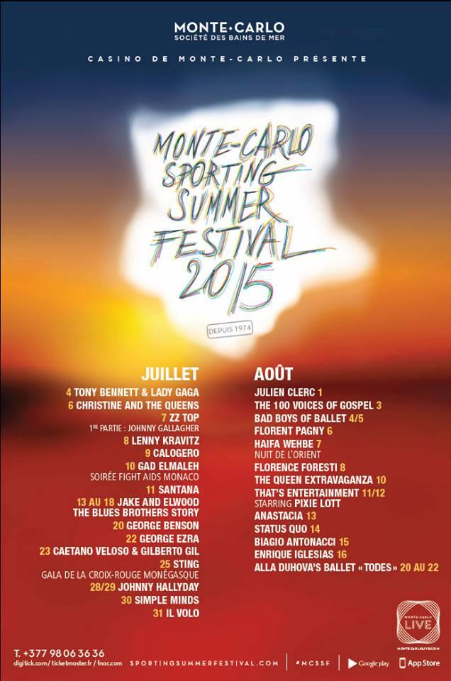 Monte-Carlo Sporting Summer Festival 2015 …