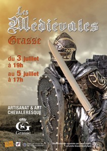 Grasse : « Les Médiévales  »  installent leur campement…