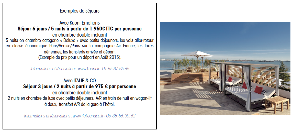 Le JW Marriott Venice Resort & Spa, l’authentique Venise, vue sous un autre regard…