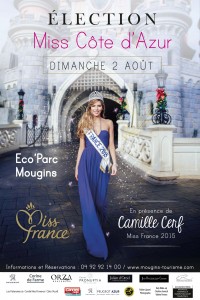 Mougins : « Election Miss Côte d’Azur 2015  » …