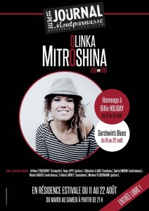 Paris Jazz : Le Petit Journal Montparnasse accueille Olinka Mitroshina…