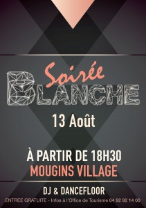 Mougins Village : Soirée Blanche en perspective…