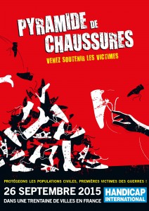 « Handicap International organise la 21 ème Pyramide de Chaussures  » …
