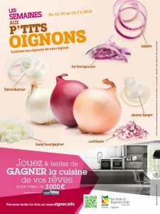Au menu de cette nouvelle édition : des recettes créatives à base d’oignon et un jeu concours pour gagner la cuisine de ses rêves !