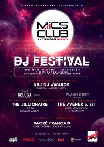 Monaco : MICS DJ Festival 2015…
