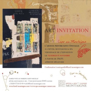 Le Street Art s’installe avec l’artiste Kino à L’Hôtel Montaigne & Spa…