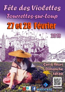 Tourrettes-sur-Loup : Fête des Violettes 2016 …